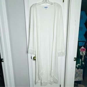 BLU Lace Cardigan Duster